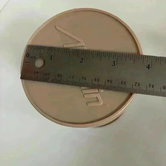 1970s brown tartan Aladdin wide mouth pint vaccuum flask glass tube thermos - Picture 7 of 7